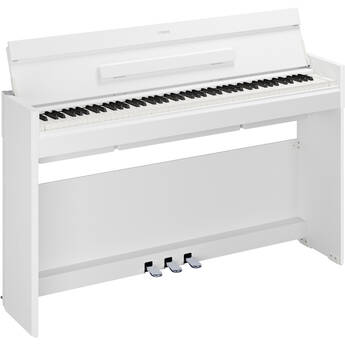 Yamaha Arius YDP-S56 Slim Upright Digital Piano (White)