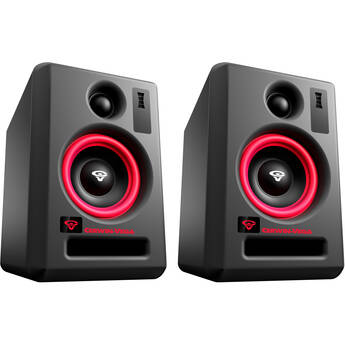 Cerwin-Vega HUB and SAT 4" Studio Monitors (Black)