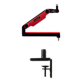 O.C. White Limited-Edition ProBoom Ultima Gen2 Ultralow-Profile Adjustable Mic Boom Kit with Desk Clamp