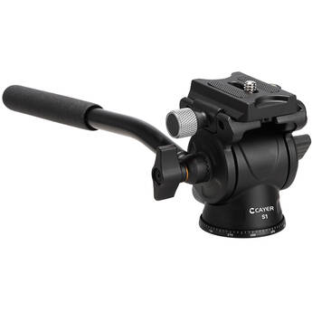 Cayer S1 Mini Fluid Head (Gray)