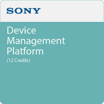 Sony Device Management Platform (12 Credits)