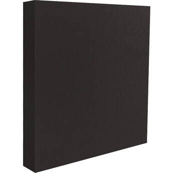 Auralex AuraPanel Fabric Wrapped Wood Frame Absorption Panel (Burch Black, 3.7 x 24 x 24")