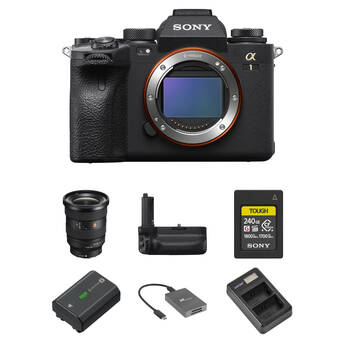 Sony a1 Mirrorless Camera with 16-35mm f/2.8 II Lens and Performance Kit
