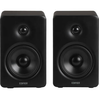 Edifier M90 2-Way Active Bookshelf Speakers with Bluetooth (Black, Pair)
