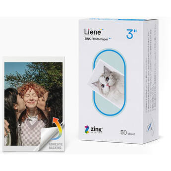 Liene ZINK Adhesive Photo Paper for Pearl Series Printers (2 x 3", 50 Sheets)