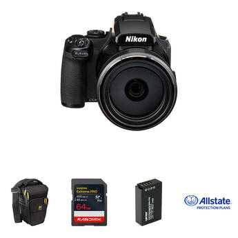 Nikon COOLPIX P1100 Digital Camera Deluxe Kit