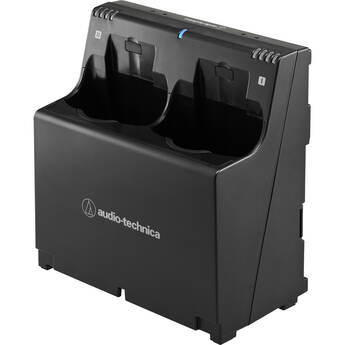 Audio-Technica ATW-CHG6AD Two-Bay Charging Station for ATW-DT3201 & ATW-DT3202 Transmitters (With Power Supply)