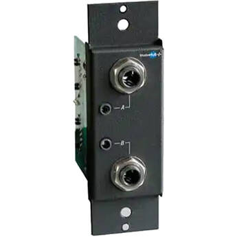 StudioHub 1/4" and 3.5mm TRS Modular I/O Panel (Balanced)