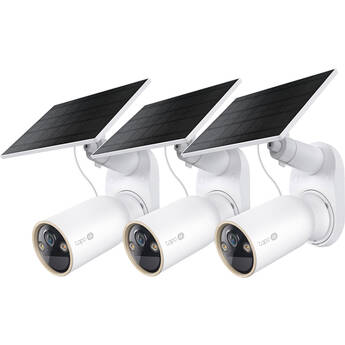 TP-Link Tapo C460 UHD 4K Solar-Powered Security Camera Kit (3-Pack)