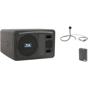 Anchor Audio AN-1000X SYSTEM 1 Speaker Monitor with WB-LINK Beltpack and CM-LINK Collar Microphone