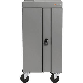 Bretford CUBE Smart Slim Pro 30-Device Charging Cart Powered by Opti-Sense (Platinum)