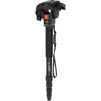 Oben CTM-2500 Carbon Fiber Monopod with VH-R2 Tilt Head Kit