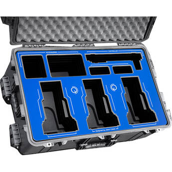 Jason Cases Wheeled Hard Case for Three PTZ Optics Move 4K 30x Robo Cameras