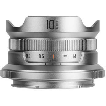 Brightin Star 10mm f/5.6 II Fisheye Lens (Nikon Z, Silver)