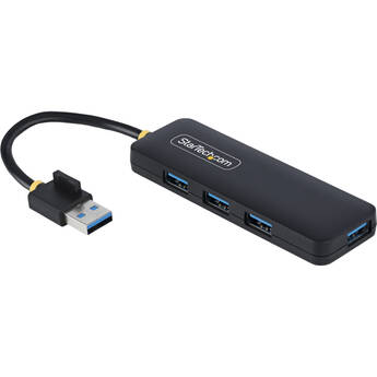 StarTech 4-Port USB-A 3.2 Gen 1 Mini Hub (Black)