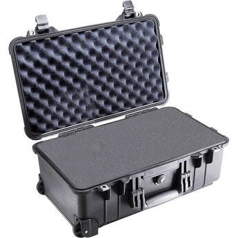 Pelican 1510 Protector Carry-On Case with Foam Interior (Black)