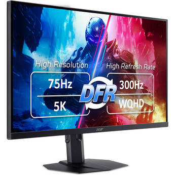 Acer Nitro XV5 27" 5K HDR 75 Hz / QHD 300 Hz Dual Mode Gaming Monitor