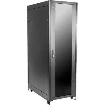 Rocstor SolidRack R3114G G2 37U Rack Enclosure with Glass Window (Black)