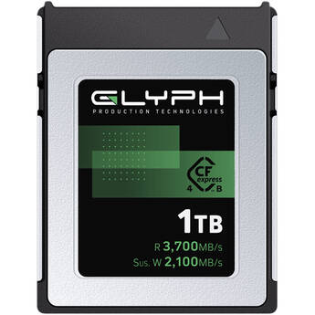 Glyph Technologies 1TB Capture+ CFexpress 4.0 Type B Memory Card (2-Pack)