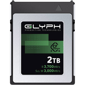 Glyph Technologies 2TB Capture+ CFexpress 4.0 Type B Memory Card (2-Pack)