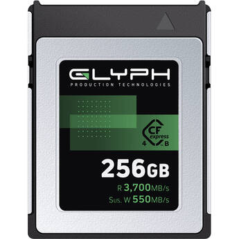 Glyph Technologies 256GB Capture+ CFexpress 4.0 Type B Memory Card (2-Pack)