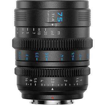 Sirui VP-1 Vision Prime 75mm T1.4 Full-Frame Cine Lens (Multi-Mount, Black)