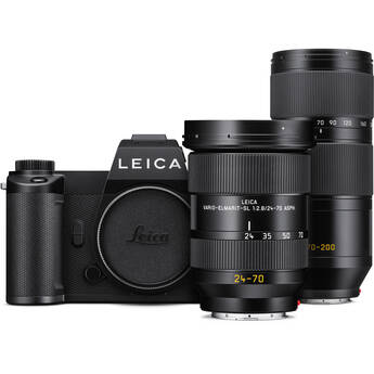 Leica SL3-P Mirrorless Camera with 24-70mm & 70-200mm Lenses