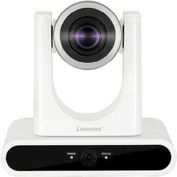Lumens VC-TR41W AI Auto-Tracking 1080p PTZ Camera with 20x Optical Zoom (White)