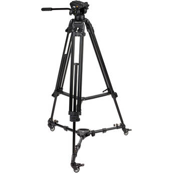 Magnus VT-4500 Video Tripod System with Universal Tripod Dolly Kit