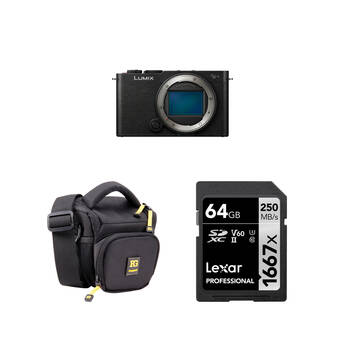 Panasonic LUMIX S9 Mirrorless Camera with Basic Bundle (Black)