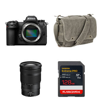 Nikon Z6 III Mirrorless Camera with 24-120mm f/4 Lens and Basic Bundle
