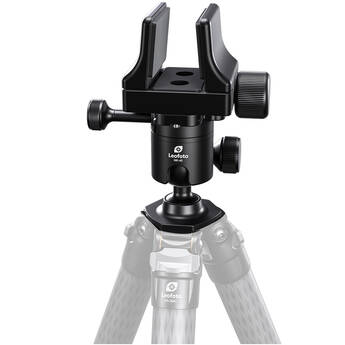 Leofoto MK-40 40mm Ball Head and Rifle Clamp