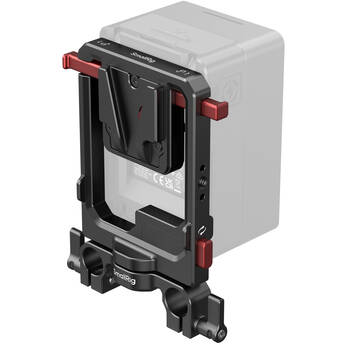 SmallRig Rotatable V-Mount Battery Plate with Dual V-Locks & 15mm Dual-Rod Clamp