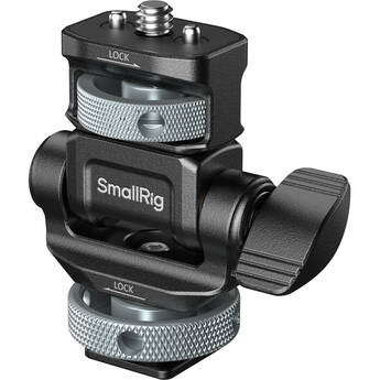 SmallRig Monitor Support for Horizontal & Vertical Shooting with Shoe Adapter