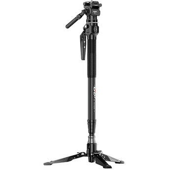 COMAN M1MINI Carbon Fiber Monopod with V1 Fluid Head