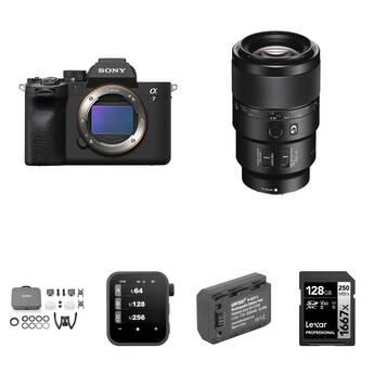 Sony a7 IV Mirrorless Camera with Dental Photography Intermediate Kit