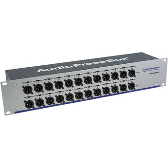 AudioPressBox APB-024 R-EX Passive Press Box Extender with 24 Mic/Line XLR Outputs