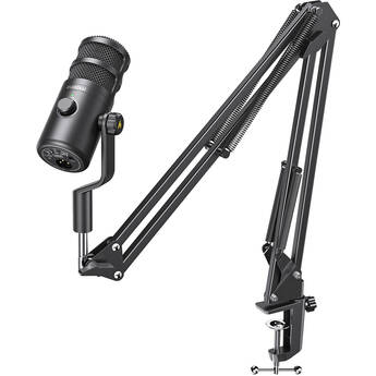maono PD100S GEN2 USB/XLR Dynamic Microphone Kit with Adjustable Boom Arm
