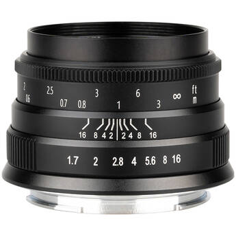 Brightin Star 35mm f/1.7 Lens (FUJIFILM X, Black)