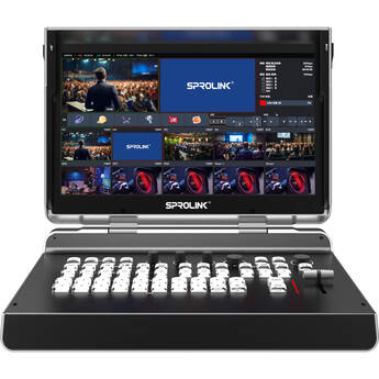 Sprolink NeoLIVE All-in-One 10-Channel Laptop-Style Live Streaming HDMI/SDI Mixer