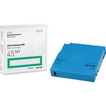Hewlett Packard Enterprises 18TB/45TB LTO Ultrium-9 RW Data Cartridge (20-Pack with Cases)