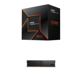AMD Ryzen Threadripper 9970X 32-Core & 64GB T-Create Master DDR5 6400 MHz ECC RDIMM Memory Kit (4 x 16GB)