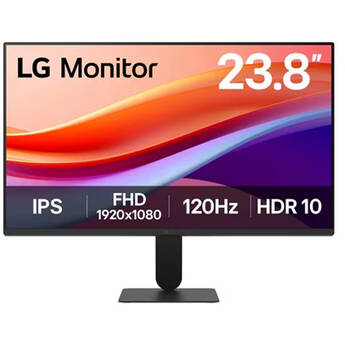 LG 24BF410B-B 23.8" Full HD HDR 120 Hz Monitor