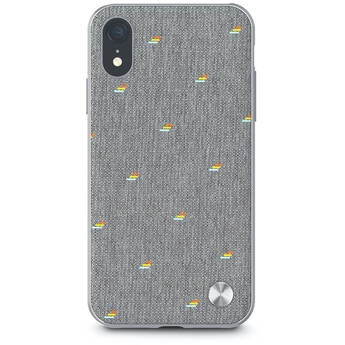 Moshi Vesta Hard-Shell Case for iPhone XR (Pebble Gray)