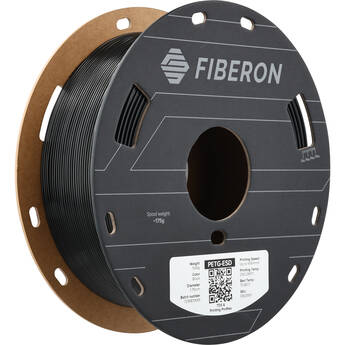 Polymaker Fiberon PETG-ESD Filament for Electronics Applications (0.5kg, Black)