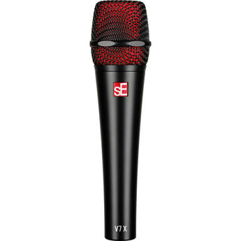sE Electronics V7 X Supercardioid Dynamic Instrument Microphone (Black)