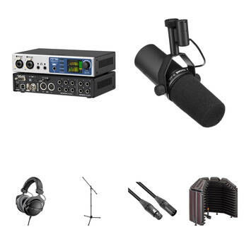 RME Fireface UCX II 40-Channel USB-B Audio/MIDI Interface with Voiceover Kit