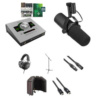 Universal Audio Apollo Twin X QUAD Gen 2 Thunderbolt 3 Audio Interface with Voiceover Kit