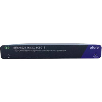 Ensemble Designs BrightEye 1612G 12G/3G/HD/SD/ASI Distribution Amplifier with SFP Outputs