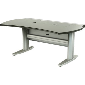TBC Fixed Ht.2 Bay Console, Aluminum TracMount Full Steel Cable Core Including Front And Rear Door